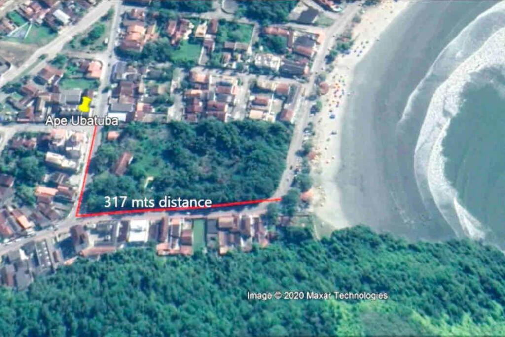 Apartamento A 230 Mts Da Praia Em Ubatuba Exterior foto